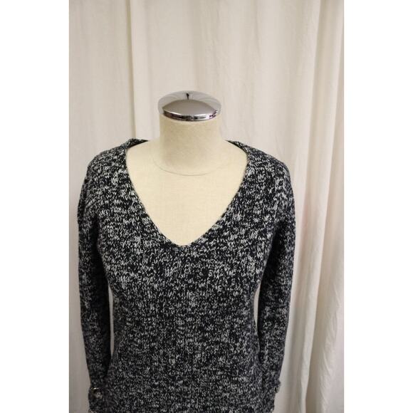 Guess Sweater Black Grey White Size Small Long Sleeves (13) - Picture 5 of 12
